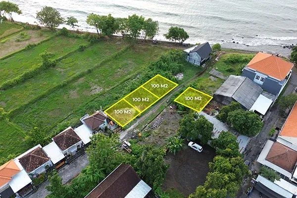 Tanah Kavling Luasan Kecil Dekat Pantai di Banyuasri